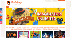 Desktop Screenshot of agentorange.co.za